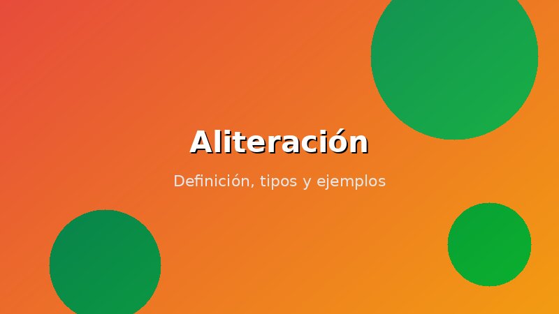 Imagen de Aliteración