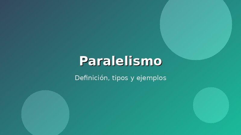 Imagen de Paralelismo