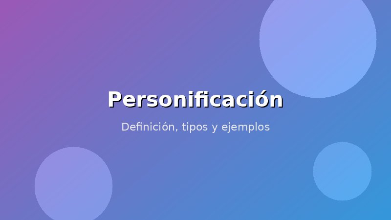 Imagen de Personificación