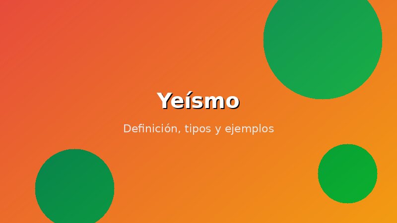Imagen de Yeísmo