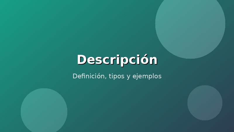 Imagen de Descripción