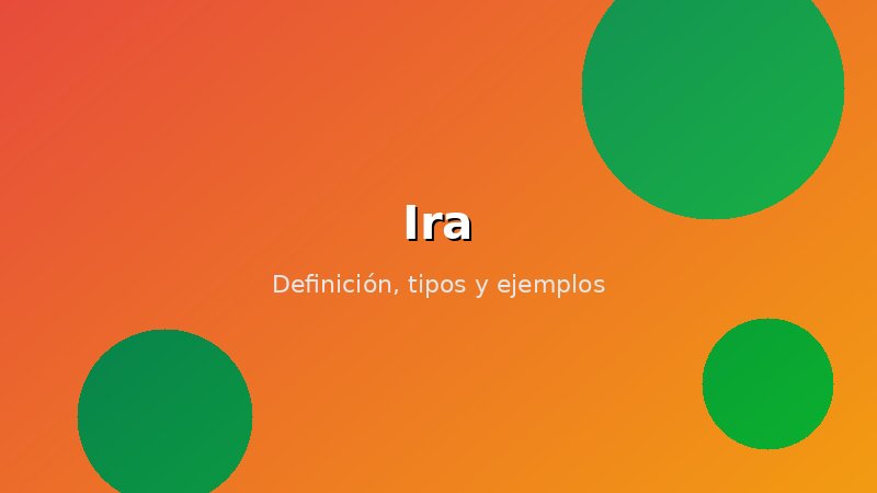 Imagen de Ira