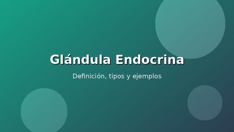 Imagen de Glándula Endocrina