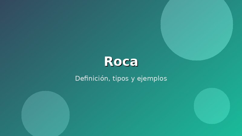 Imagen de Roca