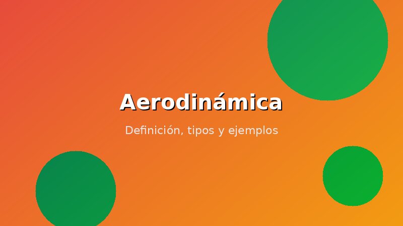 Imagen de Aerodinámica