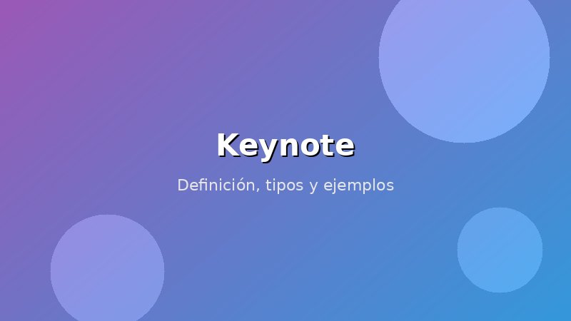 Imagen de Keynote