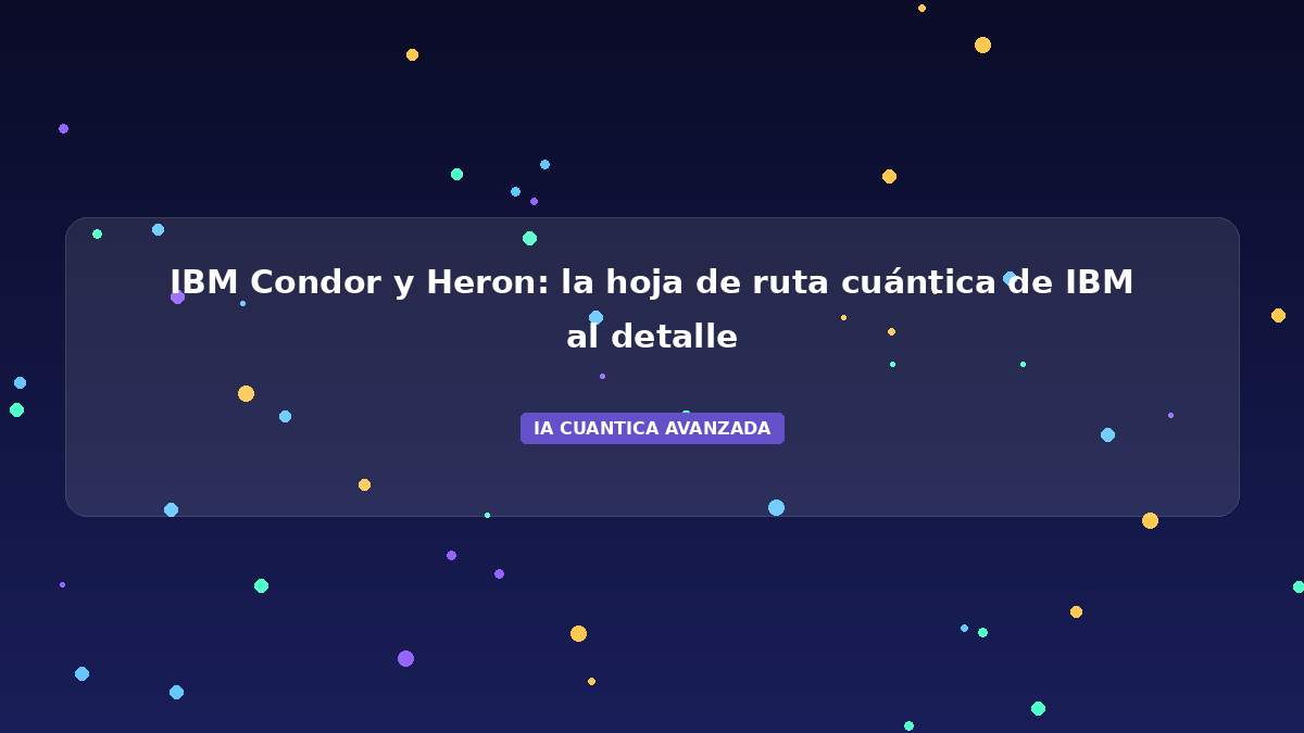 IBM Condor y Heron: la hoja de ruta cuántica de IBM al detalle