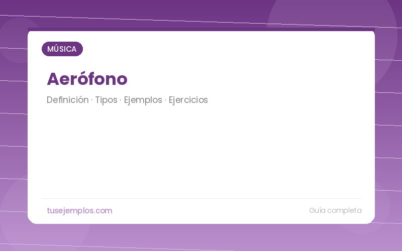 Aerófono