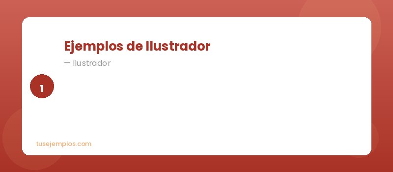 Ejemplos de Ilustrador
