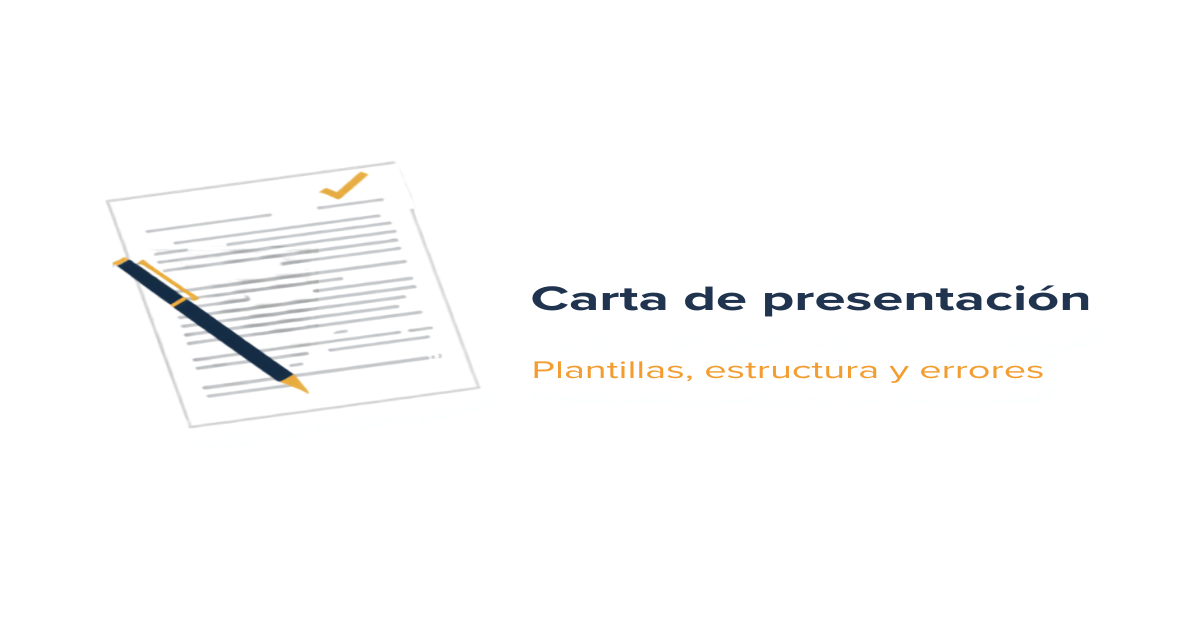 Carta de presentación 2026: plantillas y estructura