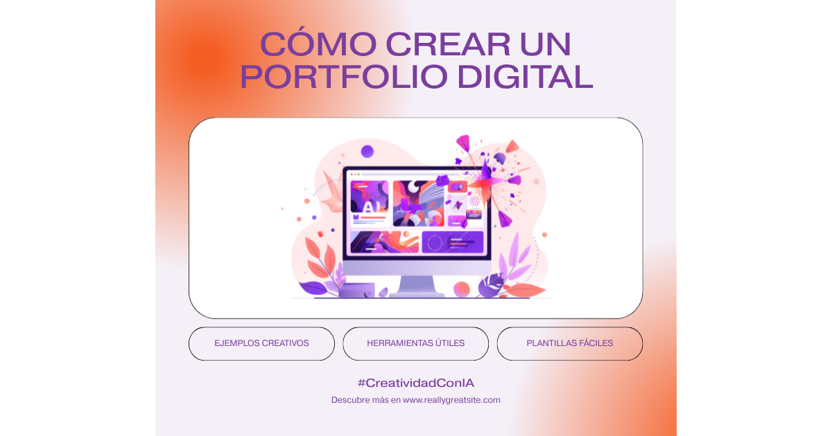 Cómo crear un portfolio digital profesional con IA