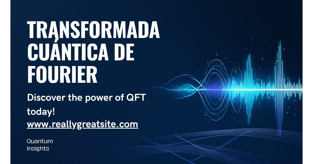 Portada del artículo sobre la transformada cuántica de Fourier (QFT)