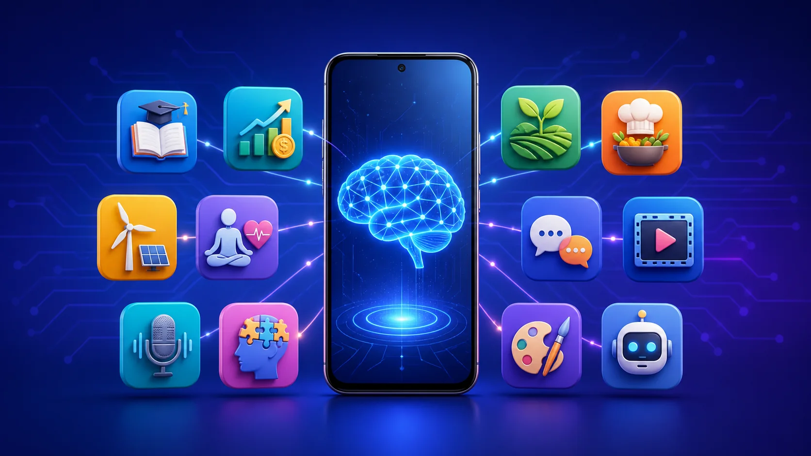 12 aplicaciones gratis de inteligencia artificial para Android (2026)